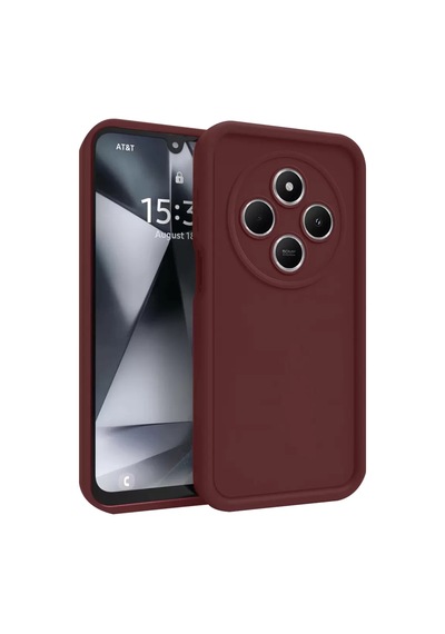 Newface Xiaomi Redmi 14c Kılıf Viera Silikon - Bordo