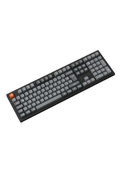 Keychron K10 Max Super Red Switch 1000 Hz Çift Atışlı Pbt Tuş Kapakları Rgb Aydınlatmalı Kablosuz Siyah Mekanik Klavye (K10M-H1-Tr)