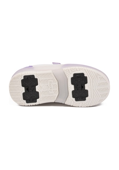 Rocky Glow F Beyaz-mor Patenli Işııklı Ortopedik Kız Çocuk Spor Ayakkabı Beyaz - Mor