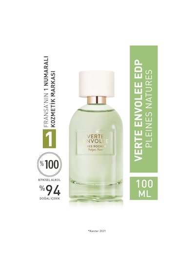 Yves Rocher Verte Envolee - Edp - 100 Ml Fresh