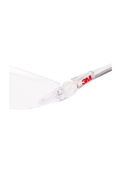 3M 2840 Gözlük As/Af Ayarlanabilir Sap /Kaş Koruma Standart-Şeffaf