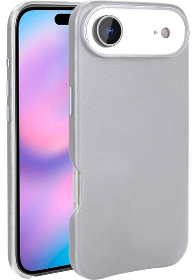 Apple Uyumlu iPhone 17 Air Kılıf M-safe Şarj Özellikli Pu Deri Görünümlü Zore Kupra Kapak
