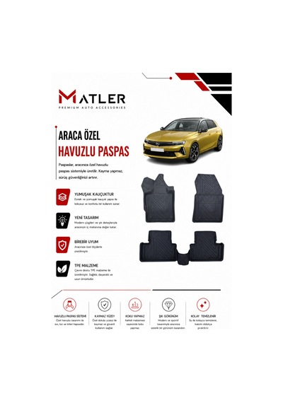 Opel Astra L 2025 Model 4d Elstra Havuzlu Paspas