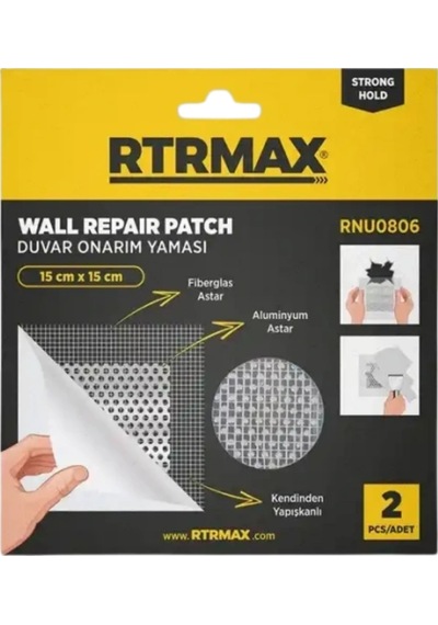 Rtrmax Rnu0806 Duvar Yaması 15x15 Cm Diğer