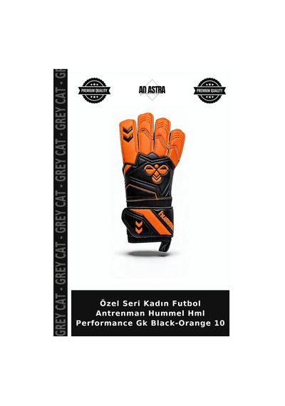 Grey Cat Özel Seri Kadın Futbol Antrenman Hummel Hml Performance Gk Black-orange 10 Çok Renkli