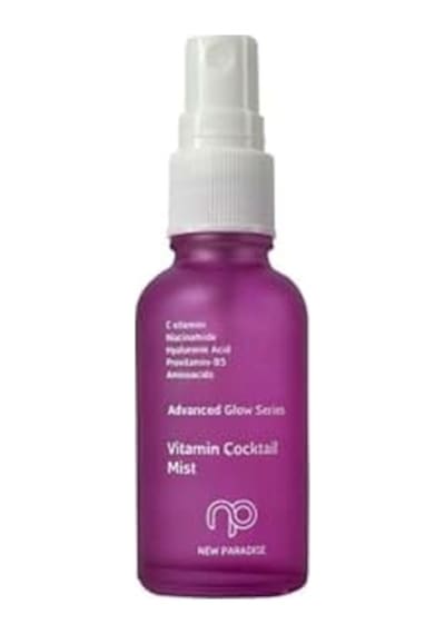 Yoğun Nemlendirici Vitamin Kokteyl Mist 30 Ml Ürün Öncesi Makyaj Altı Deniz Havuz Sonrası Işıltı
