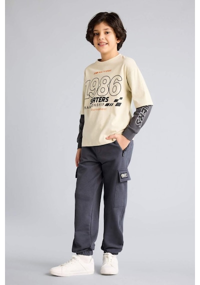 Defacto Jogger Fıt Pantolon Erkek Çocuk G6153a826spar31 Antrasit-ar31