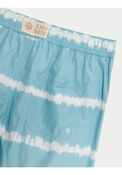 Marks & Spencer ​Tie Dye Desenli Mayo Şortu (2-8 Yaş)​ T88004013W Mavi