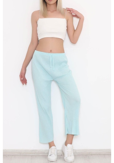 Modaymış Fitilli Pantolon Suyeşili - 8337.1567.-1820 Yeşil