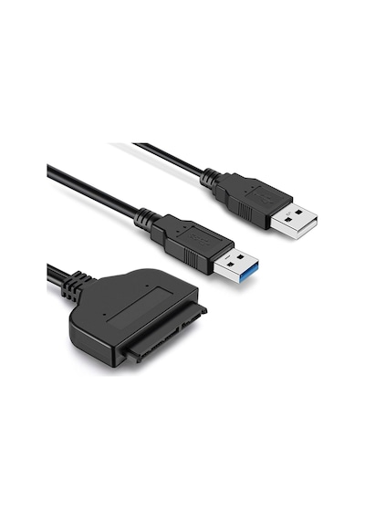 Usb 3.0 İle Sata Kablo Dönüştürücü, 2.5 İnç Ve 3.5 İnç Hdd/ssd Bağlantısı, 4tb Destekli, Hızlı Veri Transferi, Harici Sabit Disk Bağlantısı, Usb 3.0 To Sata, Hdd Dönüştürücü Rxd339u3