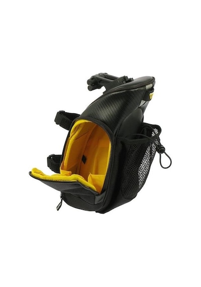Topeak Mondopack Sele Altı Çanta Haydro (Klipsli Bağlantı/1.7 Lt) Siyah - Turuncu