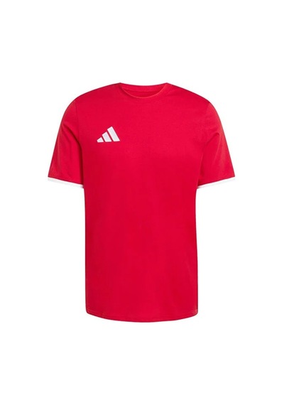 Adidas Ent26 Tee Erkek Spor T-shirt Jz6676 Kırmızı