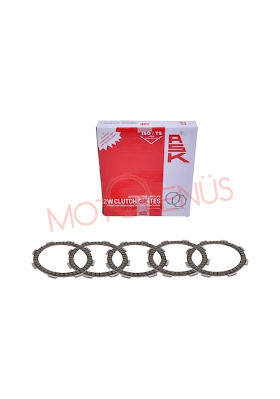 DEBRİYAJ BALATASI HONDA - CBF 150 - YBR - CG - 250 CHOPPER [5" Lİ