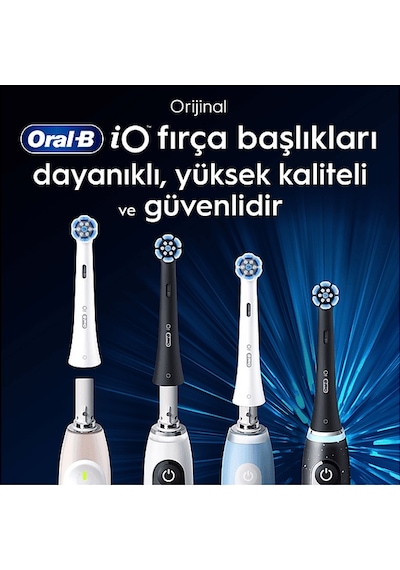 Oral B İo Sensitive White 2'li Diş Fırçası Yedek Başlık