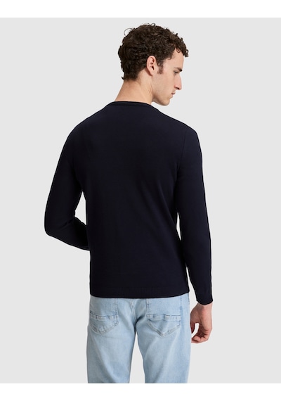 Pierre Cardin Lacivert Slim Fit Basic Kazak 50315510-vr033