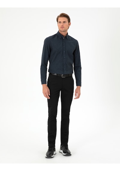Pierre Cardin Erkek Siyah Pantolon Kanvas-chino 50292522-vr046 Siyah