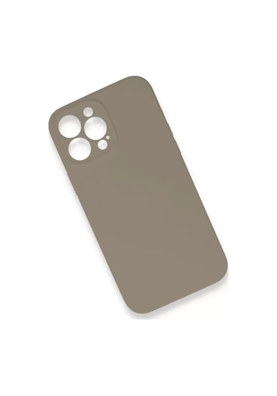 Newface  Apple  Uyumlu iPhone 13 Pro Max Kılıf Lansman Legant Silikon - Bej