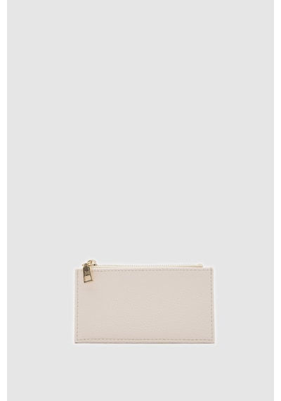 Shule Bags Linn Dokulu Kadın Kartlık Krem