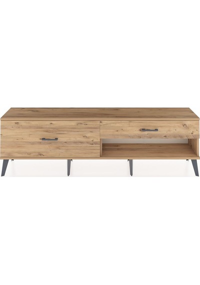 Arges Tv Ünitesi 2 Çekmeceli 176x30x51 Çam-çam/çam Atlas Çam/atlas Çam