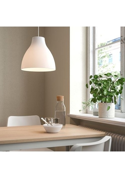 Ikea Melodı Sarkıt Lamba, Beyaz, 28 Cm