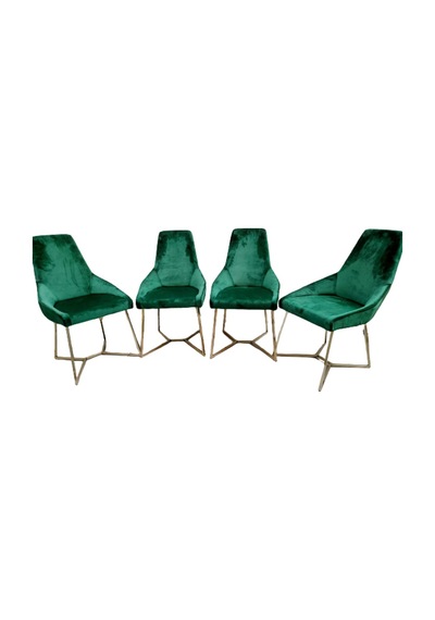 Bengimobilya Sandalye Piramit Model Metal Transmisyon Gold Renk Kaplama Baby F