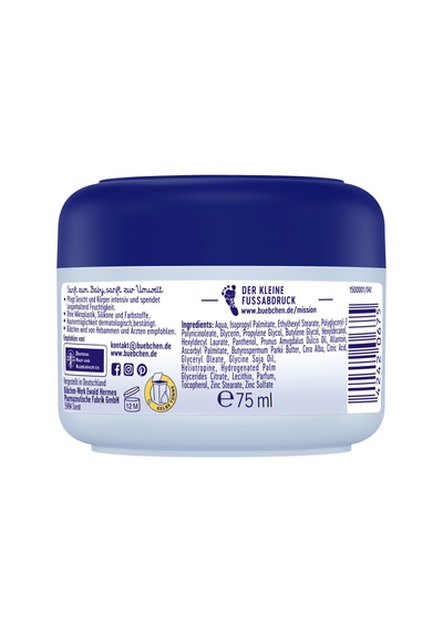 Bübchen Sensitive Bebek El Ve Yüz Kremi 75 Ml Nhr