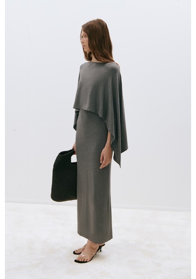 Suud Collection Füme Rae Askılı Basic Elbise