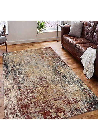 Kadife Kaymaz Pamuk Tabanlı Yıkanabilir Antibakteriyel Oval Çocuk Halısı 160x230