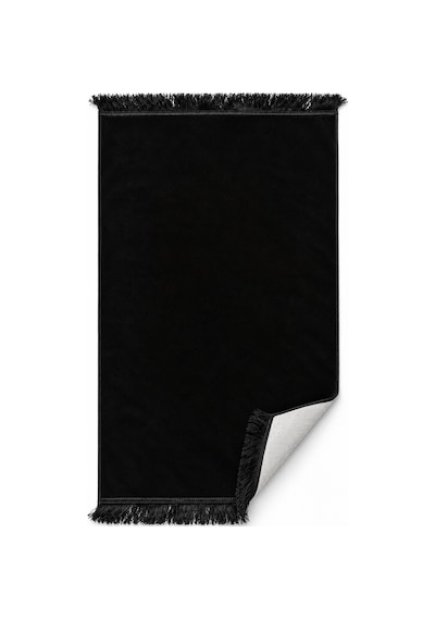 Düz Velur Kadife Seccade 70x110 Cm Siyah