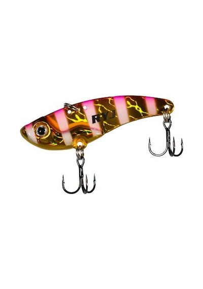 Ryuji Mirror Vib 5.6cm 15gr Vibrasyon Jig Yem Gold Pink Glow