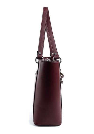 Silver Polo Sp1176 Kadın Omuz Çantası Düz Bordo-bordo