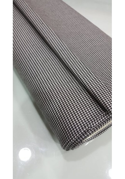 Kazayağı Siyah Beyaz Kumaş K12