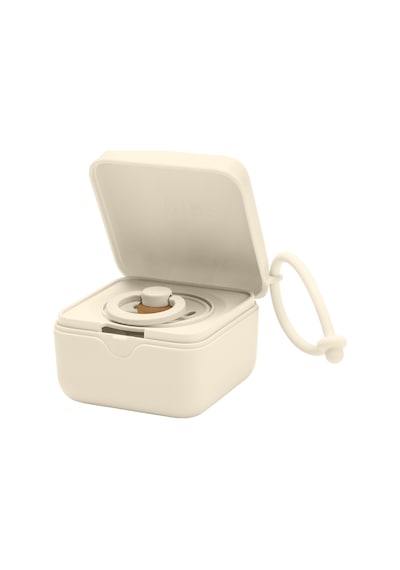 Bibs Pacifier Box Emzik Kutusu - Ivory Krem