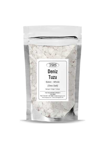 Tos The Organic Spices Deniz Tuzu Bütün 2500 G Sea Salt Whole