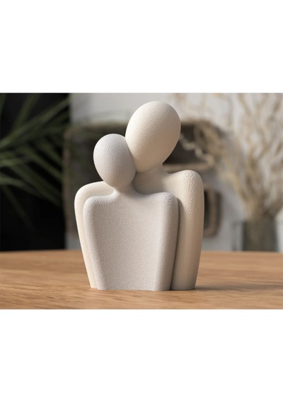 Iskandinav Tarzı Cift Büst Biblo 3d Pla Baskı