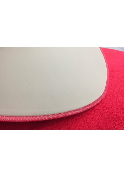Anatolia 2'li Kırmızı 80x140 + 50x70 Cm Büyük Ebat Banyo Paspası Kırmızı