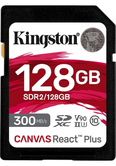 Kingston Canvas React Plus SDR2/128GB SDXC UHS-II 128 GB Hafıza Kartı