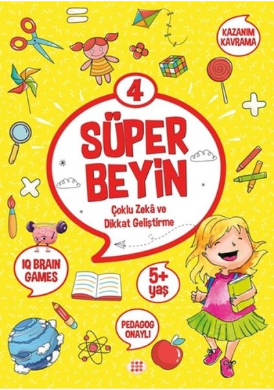 Süper Beyin 4 5+ Yaş - Ezjı-820125