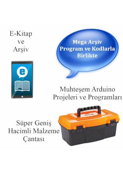 Arduino İle Uyumlu Başlangıç Seti Uno R3 Süper İdeal - Eko Set