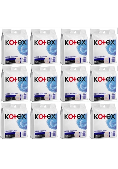Kotex Regl Gece Külodu 2 x 12 Paket