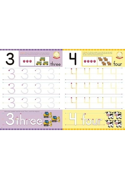 Play Smart Learn To Write Workbook: Ages 3-5: Tracing, Letters, Numbers, Shapes