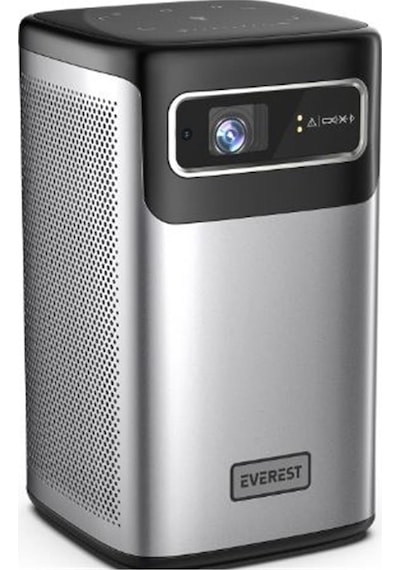 Everest Pj-dlp21 Gri 8000mah Odaklamalı 960-540 4k 5400 Lümen Android 9.0 Dokunmatik Dlp Projeksiyon