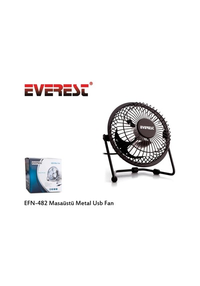 Everest Efn-482 Metal Usb Vantilatör