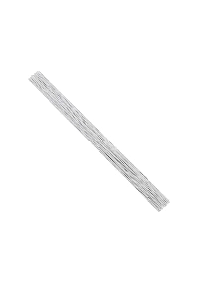 Roco Paper Çiçek Teli No:24 1 Mm - 38 Adet 60 Cm - Beyaz
