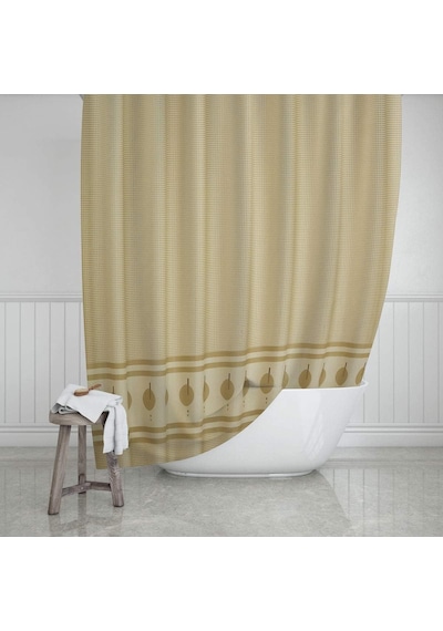 Zethome Evdy Banyo Duş Perdesi 5030 Çift Kanat 2x110x200 Çok Renkli
