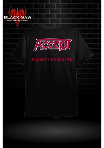 Noıssey Accept Russian Roulette Heavy Metal Kodsiyahsaw Siyah