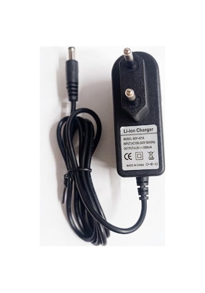 Bdf-421a - 4.2v --- 1000ma 1 Amper Lityum İyon Li-ion Pil Şarj Cihazı Adaptör