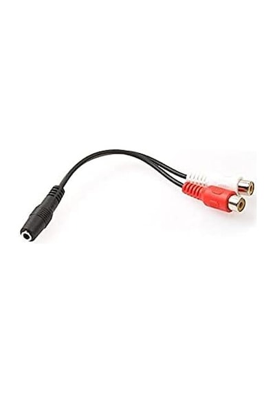 Sl-358 15cm 3.5 F To 2 Rca F Stereo Kablosu