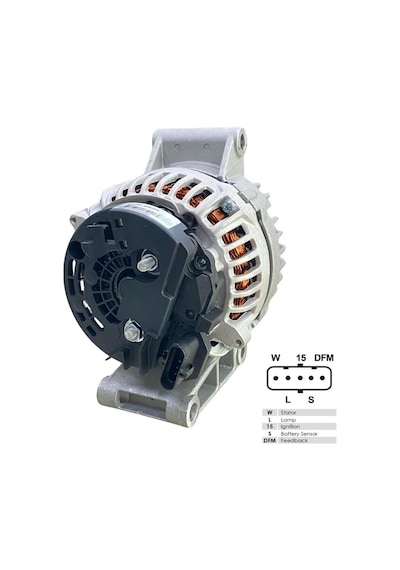 24v Alternatör Dinamo 150 A 5 Fiş Soketli W-l-15-s-dfm Mercedes Atego/actros/arocs/axor