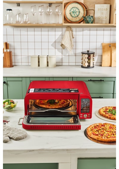 Karaca Multicrust Artisan Retro Pizza Makinesi & Airfryer